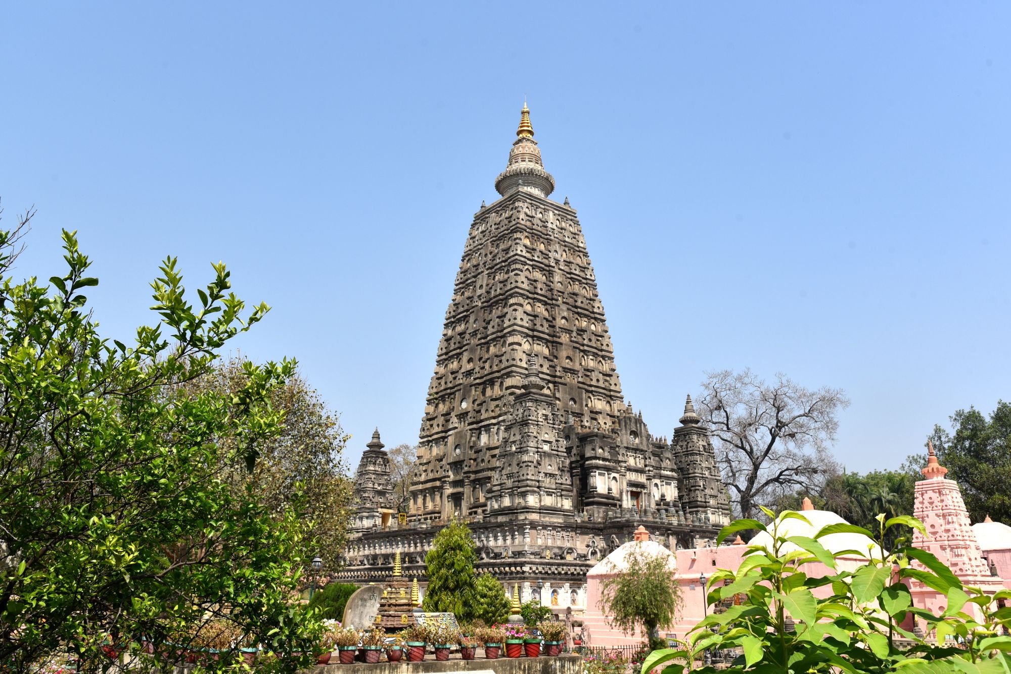 Buddhist pilgrimage destination photograph