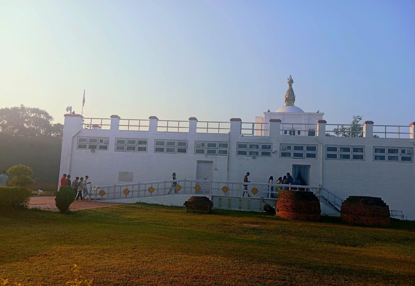 The Maya Devi Temple at Lumbini, Nepal